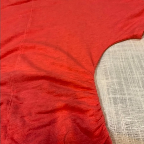 NWOT Monrow Supersoft Shirred Waist Dress - S / NECTAR - Picture 8 of 9